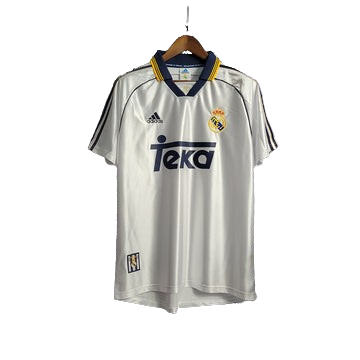 REAL MADRID HOME 1998/99 RETRO FOOTBALL SHIRT