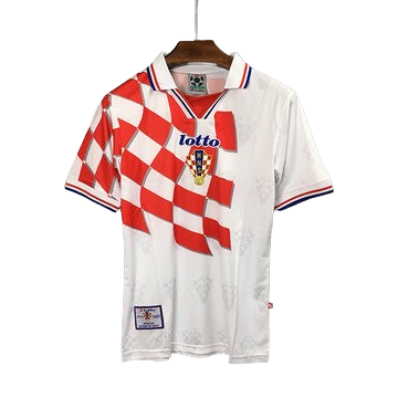 CROATIA AWAY 1998 RETRO FOOTBALL SHIRT