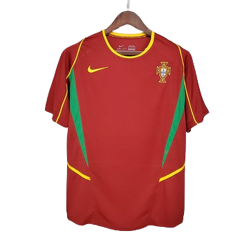 PORTUGAL HOME 2002 RETRO FOOTBALL SHIRT