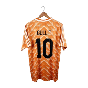 RETRO HOLLAND 1988 HOME - RETRO FOOTBALL SHIRT - GULLIT 10