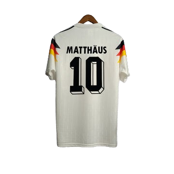 GERMANY HOME 1990 RETRO FOOTBALL SHIRT - MATTHAUS 10